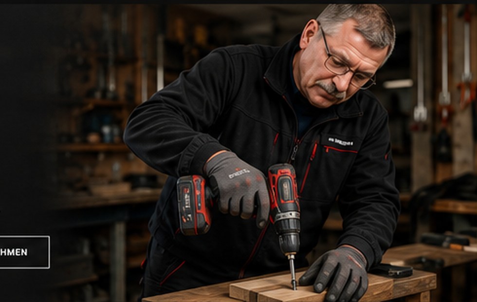 Handwerker bei der Arbeit
